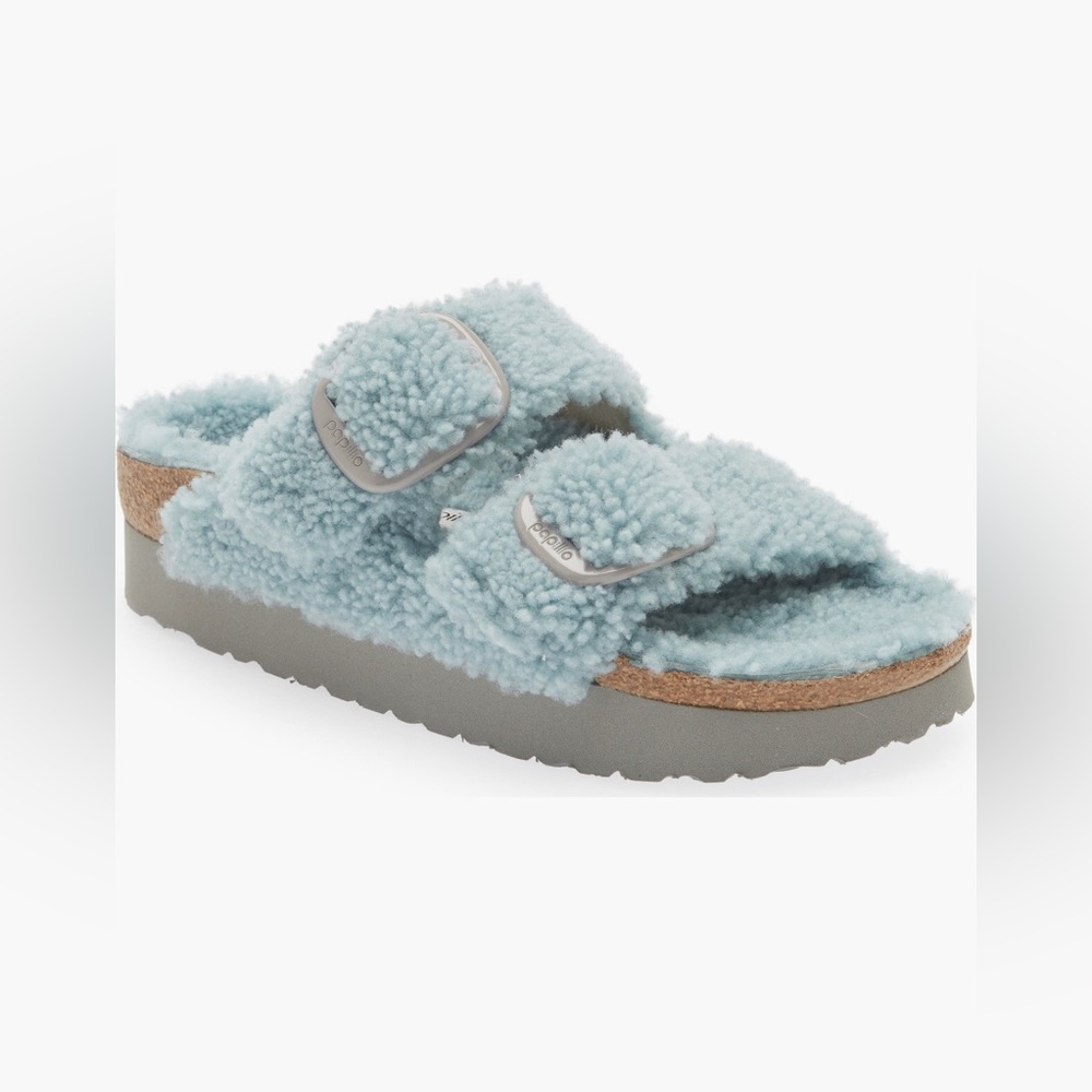 Birkenstock Papillio Arizona Big Buckle Genuine Shearling Sandal